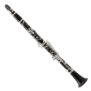 Clarinete profesional, 17 teclas, Bb, HCL-101-2 de clarinete de goma dura
