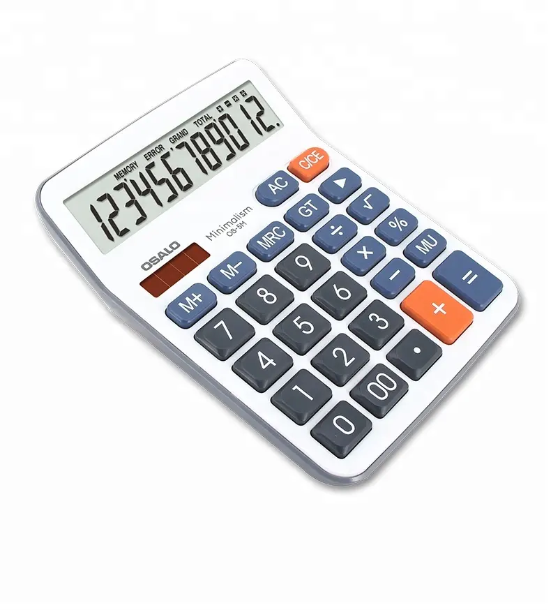 Nieuwe Producten 12 Cijfers Grote Knop Kantoor Stationaire Groothandel Calculator Op China Markt