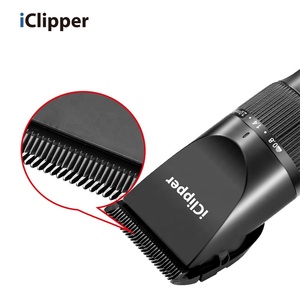 IClipper-X7 Tagliacapelli e <span class=keywords><strong>Regolabarba</strong></span> Elettrico Professionale per Uomo, Motore <span class=keywords><strong>Potente</strong></span>, Lama in Ceramica, Alimentazione USB, per Auto e Casa - Product Image 2