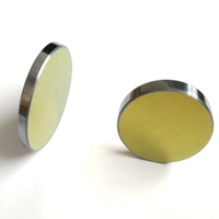 Miroir réflecteur laser en matériau de silicium hautement réfléchissant de 20 mm et 25 mm de diamètre pour machine de découpe laser