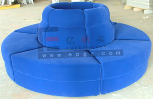 Hermoso estilo muebles <span class=keywords><strong>de</strong></span> <span class=keywords><strong>la</strong></span> <span class=keywords><strong>biblioteca</strong></span> solo sofá leyendo - Product Image 4