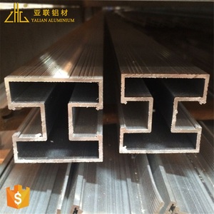 6063 T5 Hình Bầu Dục Tùy Chỉnh Màu Gỗ Nhôm Lan Can Cho Cầu Thang - Product Image 5