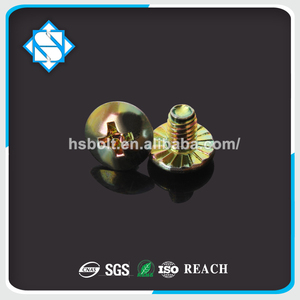 Mushroom Head Moleteado Tornillo Triangular - Product Image 3