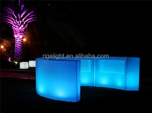 Vendita <span class=keywords><strong>Online</strong></span> impermeabile IP65 LED tavola Rotonda led funiture RGB che cambia led bancone bar - Product Image 5