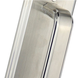 SUS304 호화스러운 고품질 공단 안전 자물쇠 87mm 자물쇠 실린더로 놓이는 스테인리스 문 손잡이 - Product Image 4