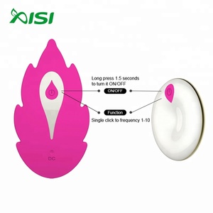 Double Vibrant Papillon Pénis Fréquence <span class=keywords><strong>Étamine</strong></span> Clitoris Vibrateur - Product Image 3