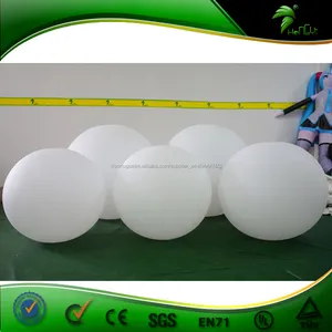 Balão inflável com Luz LED/Hélio Inflável Balão Branco/iluminação da Decoração Inflável Anunciando o Balão