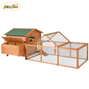 Facile Pulizia Coops gallina Di Pollo in Legno casa <span class=keywords><strong>cage</strong></span> con grande run - Product Image 2