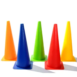 45CM Kids Training Practice Boundary Markers Football Traffic Marking Cones