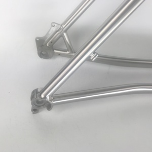 Cuadro de Bicicleta de Montaña <span class=keywords><strong>XC</strong></span> de Titanio, Cuadro de Titanio Chino 650B de 27.5 para Neumáticos de 3 Pulgadas - Product Image 5