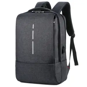 De Nieuwe Mochila Con Cargador Waterdichte Rugzak Mannen Leisure Trendy Laptop Rugzakken