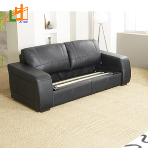 Lujo moderno personalizado 2 plazas sofá cama de cuero genuino precio al por mayor muebles sofá cama plegable - Product Image 6