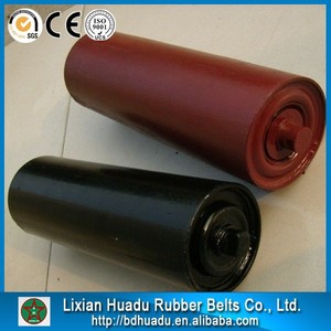 Thép Đen Băng Tải Băng Tải Con Lăn <span class=keywords><strong>Idler</strong></span> Tráng Phẳng Tác Động Trở Lại Con Lăn Chuyển Tiếp Năng Lượng Cao Su Và Khai Thác Mỏ Hơn 5 Mm - Product Image 6