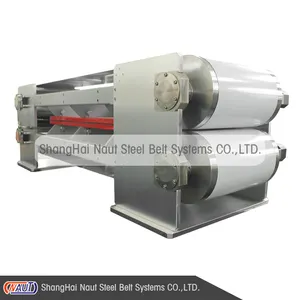 china supplier NAUT hot sale double belt press for PP,PE,PVC,PET,PA thermoplastic plate