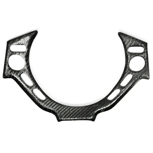 แผงสวิตช์พวงมาลัยคาร์บอนไฟเบอร์ป้องกันรังสียูวีสำหรับ GTR R35 พร้อมลายทอธรรมดา/ลายทวิล และผิวเคลือบด้าน/เงา - Product Image 2