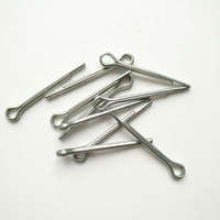 White Zinc Carbon Steel Cotter Pin DIN94 Fasteners