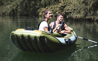 Offre Spéciale dans 2021 peut s'asseoir 3 personnes sports nautiques kayak gonflable bateau gonflable bateau portatif