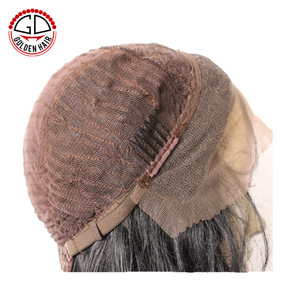 Golden Hair Hot Selling Beautiful Curly Lace Front Synthetic <strong>Rainbow</strong> <strong>Wig</strong> - Product Image 4