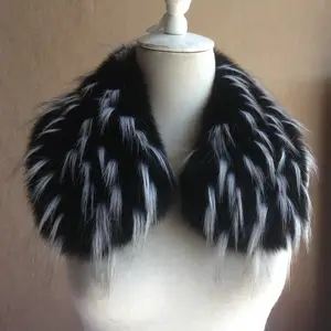 Wholesale cheap price good quality faux fur trim short garment collar