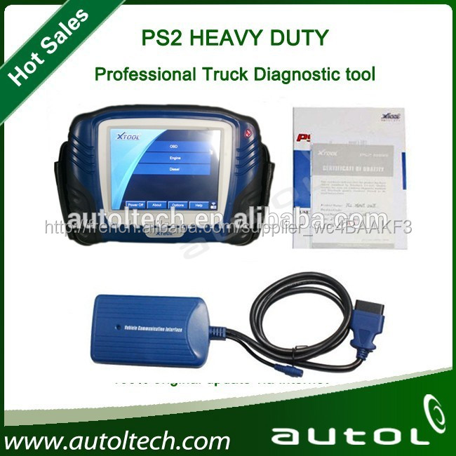 Scanner camion xtool ps2 lourds avec le dernier logiciel gratuit en ligne mise à jour--- xtool distributeur,