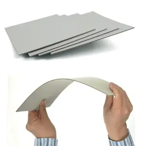 Laminated grey paper board solid 2.5mm cardboard