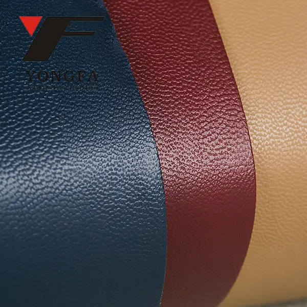 Y45 pu leather non woven backing for shoe making, pu shoe lining leather(cuero forros)