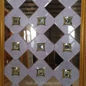 Art wall mirror glass for background decoration