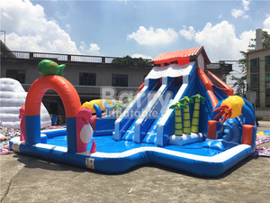 Equipo de <span class=keywords><strong>parque</strong></span> de jungla, <span class=keywords><strong>Parque</strong></span> Acuático inflable para aquapark, fábrica de patio trasero - Product Image 4