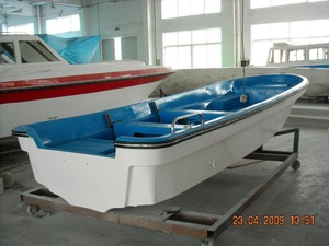 5.8 m Material de Fibra de vidrio 19ft Precio Barato Barco de Trabajo, pequeño Barco de Trabajo - Product Image 1
