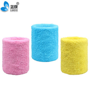 High qualität Sports Wrist Sweatband <span class=keywords><strong>Tennis</strong></span> Squash Badminton Running GYM Wristband