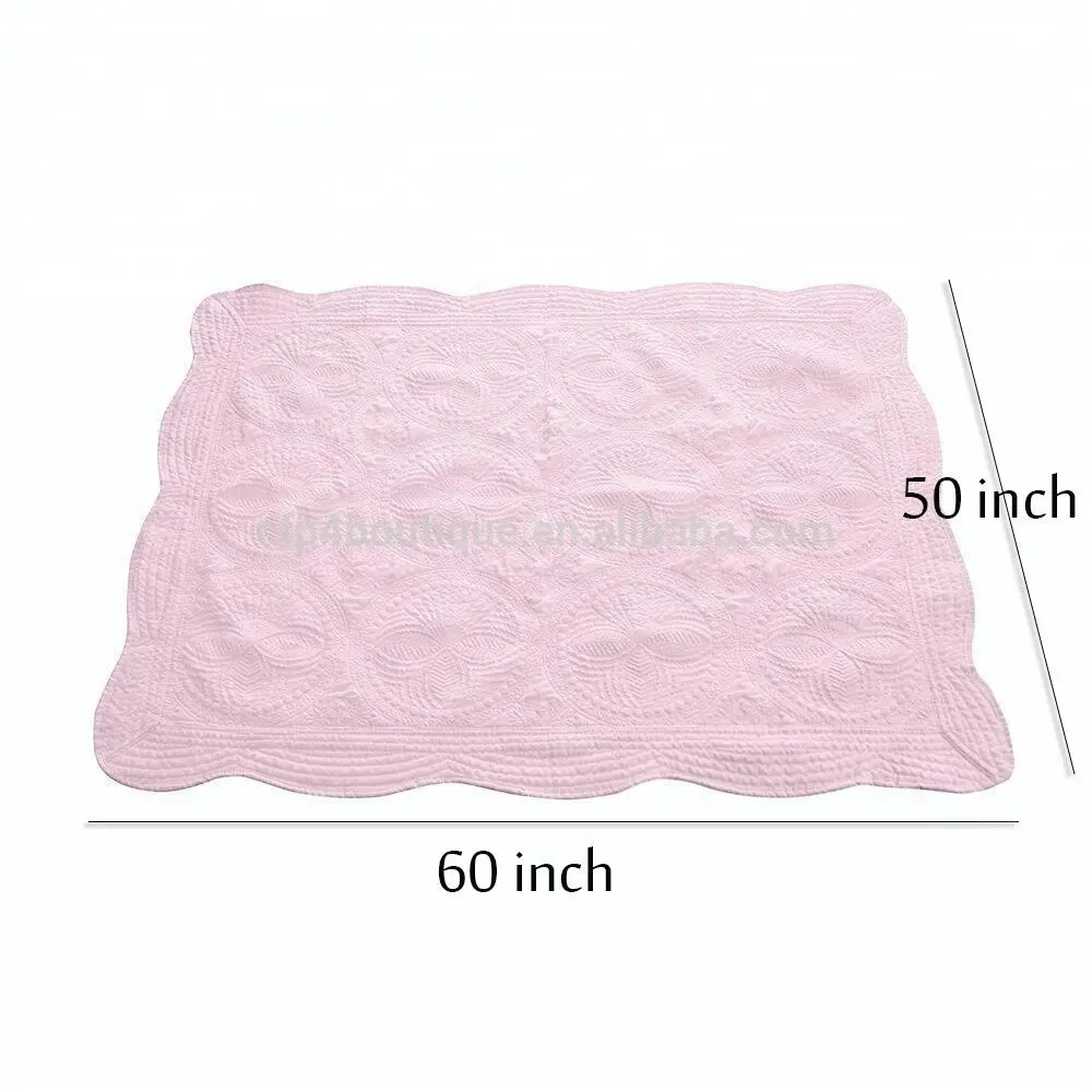 Pcp A081 couverture en coton stocké 50x60 pouces pour adultes