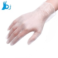 Gants en PVC sans poudre de vinyle m4.0 g, de qualité alimentaire, bon marché, vente en gros, fabricant chinois, livraison gratuite
