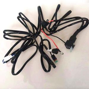 ไฟหน้าเดี่ยวอะแดปเตอร์ Harness ซ็อกเก็ตสายไฟไฟหน้าสีขาว connector รีเลย์สวิทช์ - Product Image 2