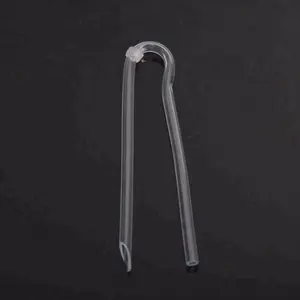 Hörgeräte zubehör PVC Transparent Bent Tube mit Kunststoffs chloss