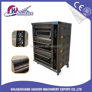 3 Deck Panificio Forno A Gas Sparato Per La <span class=keywords><strong>Pizza</strong></span> - Product Image 2