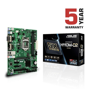 ASUS H110M-C2/CSM DDR4 인텔 LGA1151 기업 안정 모델 (CSM) 프로그램 mATX 마더 보드 - Product Image 2