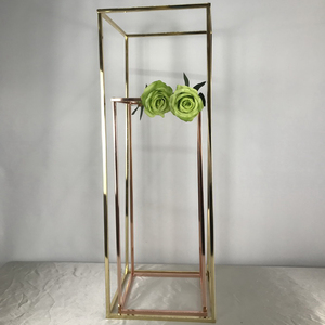 Event Decoration <strong>Flower</strong> <strong>Vases</strong> for Wedding Centerpiece Metal <strong>Flower</strong> Stand - Product Image 2