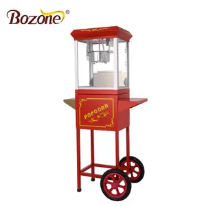 Gas Popcorn Kettle Corn Cart Commercial Stainless Steel Electric Industrial Popcorn Making Machine Price With CE Certificate