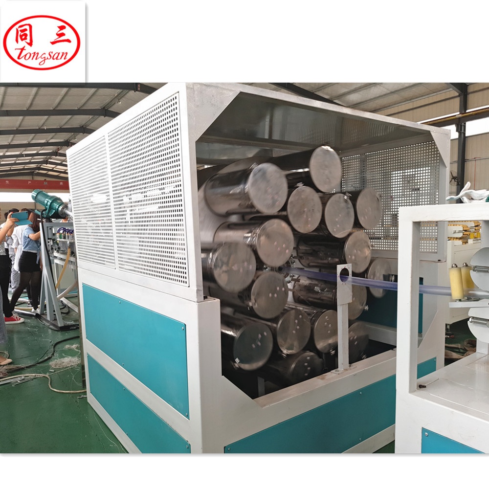 garden irrigation soft pipe extrusion line /PVC fiber reinforced pipe production line