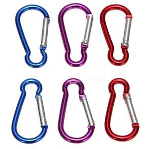 ตะขอคาราบิเนอร์แบบสะท้อนแสงทำจากโลหะผสมสังกะสีพร้อมพวงกุญแจ - Product Image 1