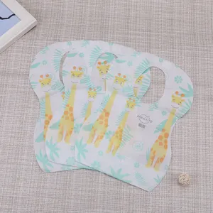 Sanitary Children print non-woven Products disposable bibs babies