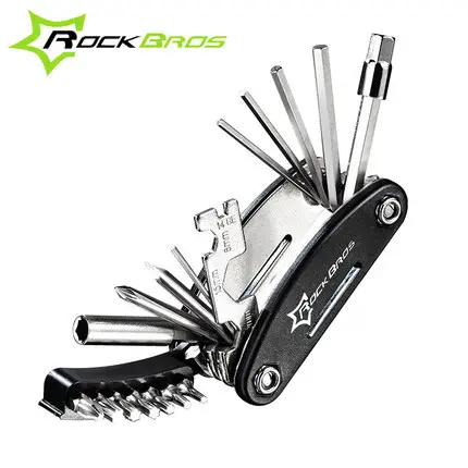 ROCKBROS 16 in 1 Multifunction Hex Spoke Cycling Screwdriver Tools kits MTB Mountain Bicycle Repair Tool