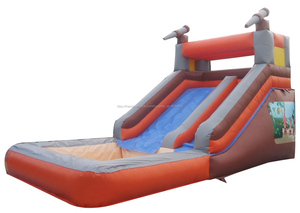 Adulte drôle <span class=keywords><strong>toboggan</strong></span> gonflable avec <span class=keywords><strong>piscine</strong></span> comme <span class=keywords><strong>toboggan</strong></span> utilisé - Product Image 4