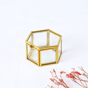 DIGU Châu Âu Hộp Hiển Thị Trang Sức Retro Tùy Chỉnh Made Lật Bụi Gương Kính Mỹ Phẩm Lưu Trữ Đồ Trang Sức Hiển Thị Khay Hộp - Product Image 6