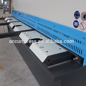 Qc12k-4 2500 thủy lực máy cắt tấm pendulum thủy lực máy cắt đĩa sắt - Product Image 5