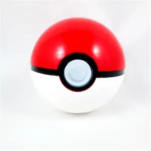 Hot sale openable 70mm plastic hollow balls for Pokemon Toy balls