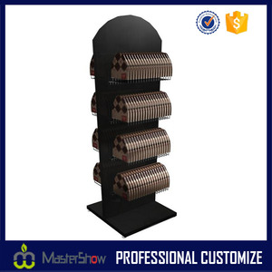 Tầng thường vụ kim loại <span class=keywords><strong>hat</strong></span> <span class=keywords><strong>display</strong></span> sàn kệ hiển thị stand cap <span class=keywords><strong>rack</strong></span> - Product Image 3