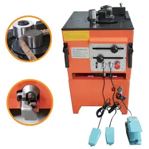 RBC-32 combi tool electrical steel bending and cutting machine with foot switch control