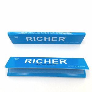 Classic White <b>Rolling</b> Paper King Size Slim Bleached White Smoking Paper Custom Packaging Cigarette Paper Factory - Product Image 5