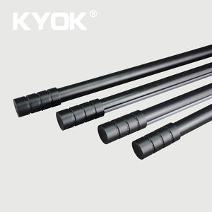 Semplice Asta di Tenda Tubo di Pali di Ferro In Acciaio di Plastica di Alluminio Accessori Per Tendaggi <span class=keywords><strong>Hardware</strong></span> <span class=keywords><strong>Set</strong></span> Asta di Tenda Per La Decorazione Domestica - Product Image 3